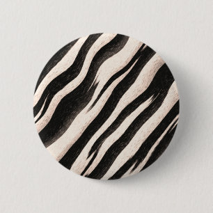 Zebra stripes seamless texture + your ideas 2 inch round button