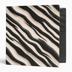 Zebra stripes seamless texture + your ideas binder