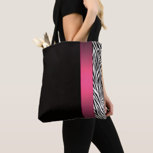 Zebra Stripes Tote Bag