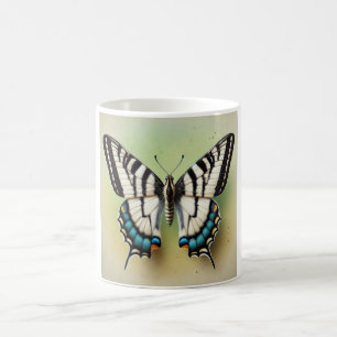 Zebra Swallowtail Butterfly 180624IREF104 - Waterc Coffee Mug