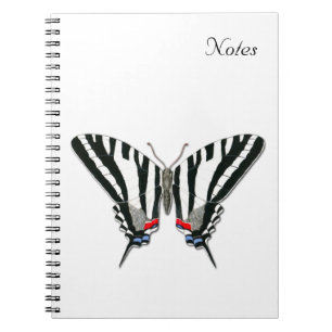 Zebra Swallowtail Butterfly Notebook