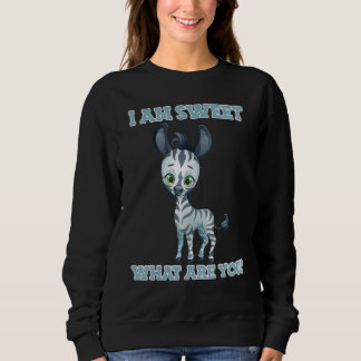 zebra sweatshirt