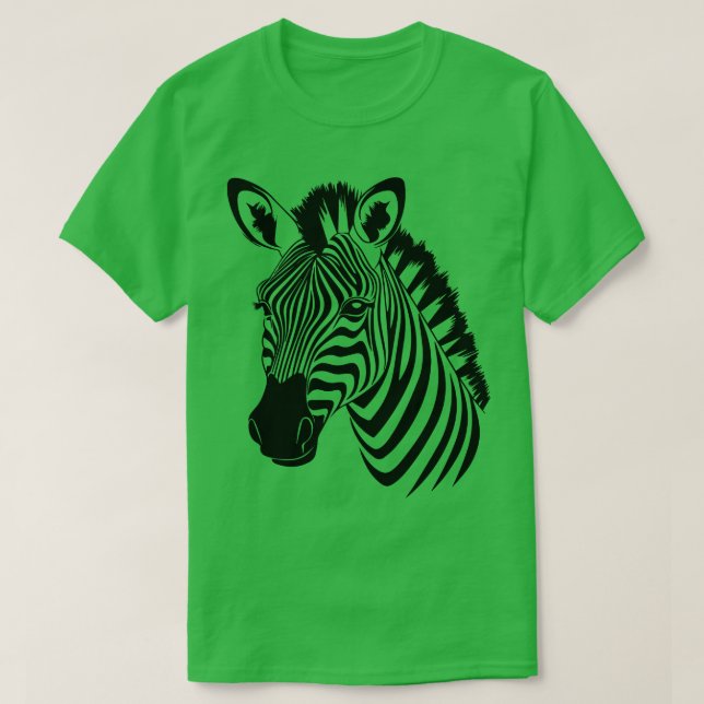 Zebra T-Shirt (Design Front)