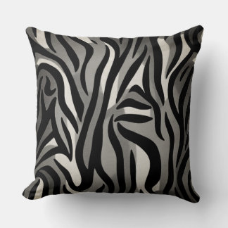 Zebra Throw Pillow