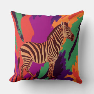 Zebra Throw Pillow