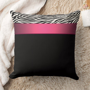 Zebra Throw Pillow
