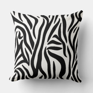 Zebra Throw Pillow