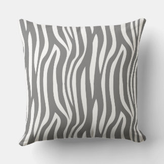 zebra throw pillow