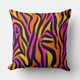 Zebra Throw Pillow