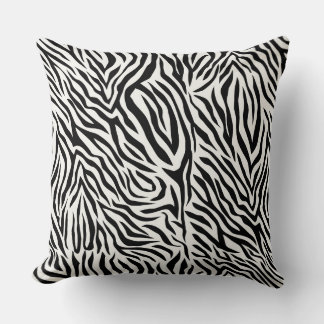 Zebra Throw Pillow 20" x 20"