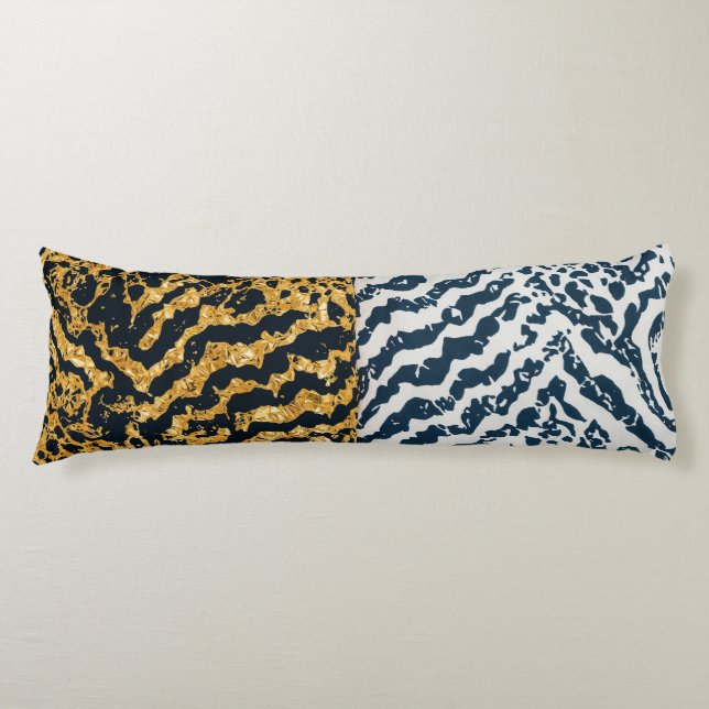 Zebra tiger rock !  body pillow (Front)