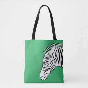 Zebra Tote Bag
