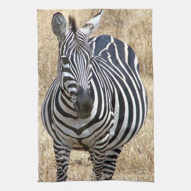 Zebra Towel (Vertical)