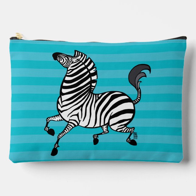 Zebra Travel Bag (Front)