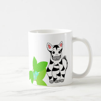Zebra Tropical Coffee Mug