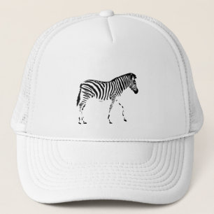 Zebra Trucker Hat