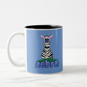ZEBRA Two-Tone COFFEE MUG