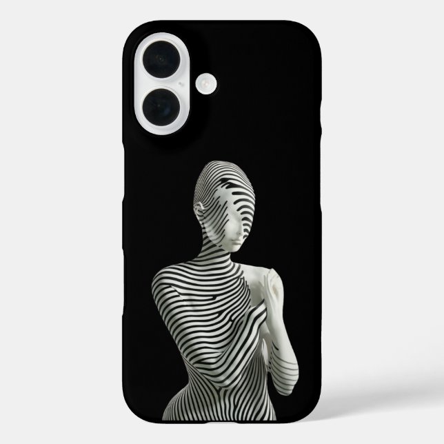 Zebra Woman Case-Mate iPhone Case (Back)