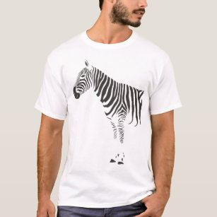 Zebra Wrap Around T-Shirt