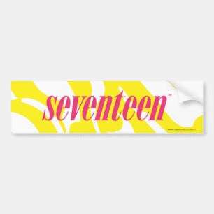 Zebra Yellow Bumper Sticker