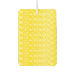 Zebra Yellow Pattern Modern Animal Print Air Freshener