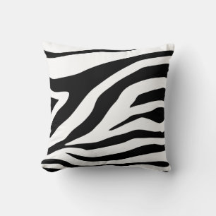 Zebra, Zebra Print, Zebra Pattern, Safari, African Throw Pillow