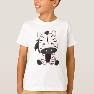 Zebra Zebras Zoo Safari Cute Animals T-Shirt