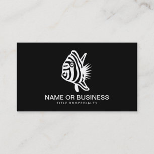 zebrafish icon business card