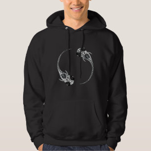 Zebrafish Larvae Couple Hoodie