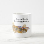 Zebrafish Mug<br><div class="desc">Danio Rerio in a Sombrero</div>