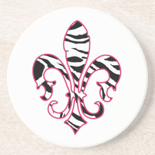 zebrafleur coaster