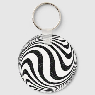 Zebraic Keychain