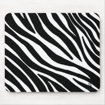 Zebraprint mouse mat