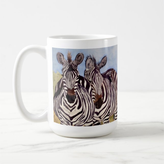 Zebras Coffee Mug (Left)