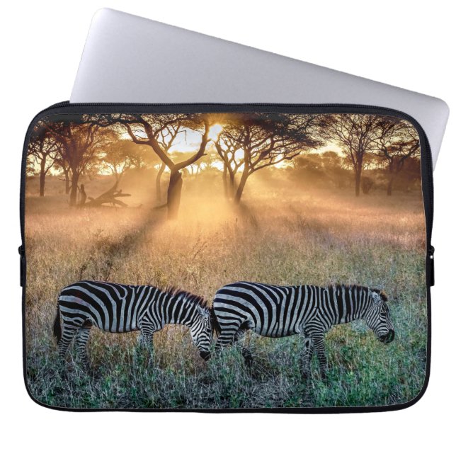 Zebras Laptop Sleeve (Front)