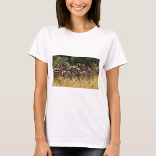 Zebras on the Move: A Journey of a Thousand Miles T-Shirt