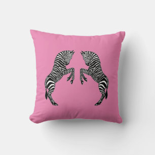 Zebras Throw Pillow