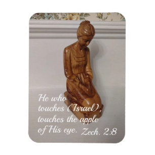 Zechariah 2:8 He who touches Israel, touches the  Magnet