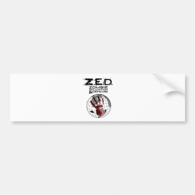 ZED BUMPER STICKER (Front)