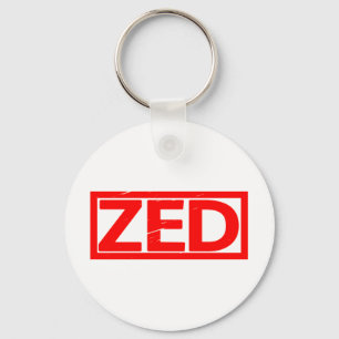 Zed Stamp Keychain