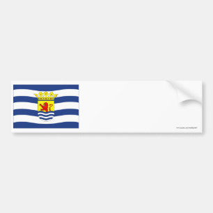 Zeeland Flag Bumper Sticker