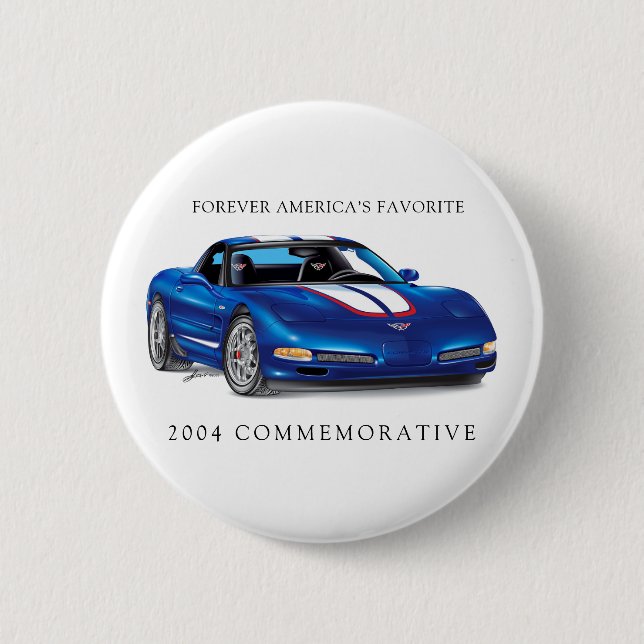 ZEEOSIX COLLECTIBLE AUTO ART 2 INCH ROUND BUTTON (Front)