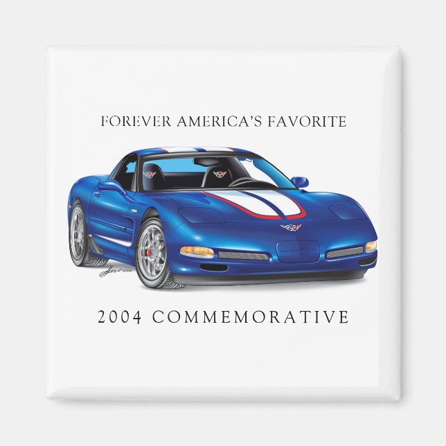 ZEEOSIX COLLECTIBLE AUTO ART MAGNET (Front)