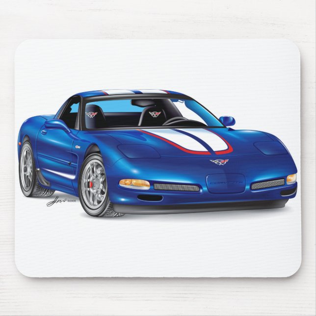 ZEEOSIX COLLECTIBLE AUTO ART MOUSE PAD (Front)