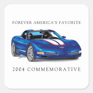 ZEEOSIX COLLECTIBLE AUTO ART SQUARE STICKER
