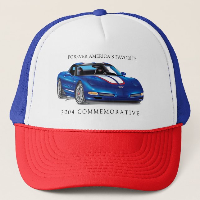 ZEEOSIX COLLECTIBLE AUTO ART TRUCKER HAT (Front)