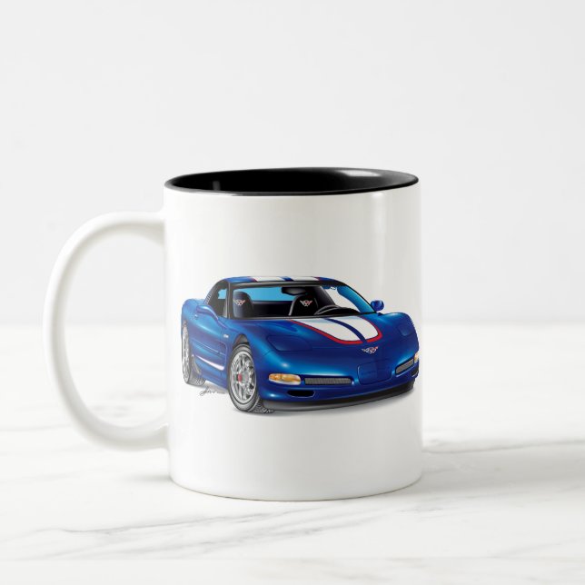 ZEEOSIX COLLECTIBLE AUTO ART Two-Tone COFFEE MUG (Left)