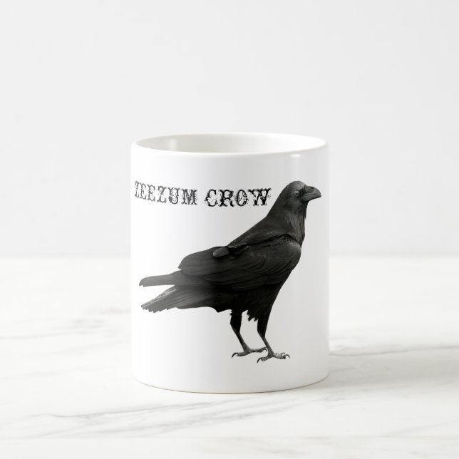 ZEEZUM CROW coffee mug (Center)
