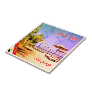 zEG025 MARSA ALAM beach, Egypt, Red Sea, Tile