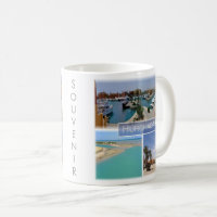 zEG065 mosaic of HURGHADA Red Sea in Egypt,